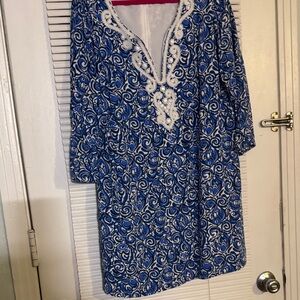 Lilly Pulitzer Seamus Dress Beaded XL